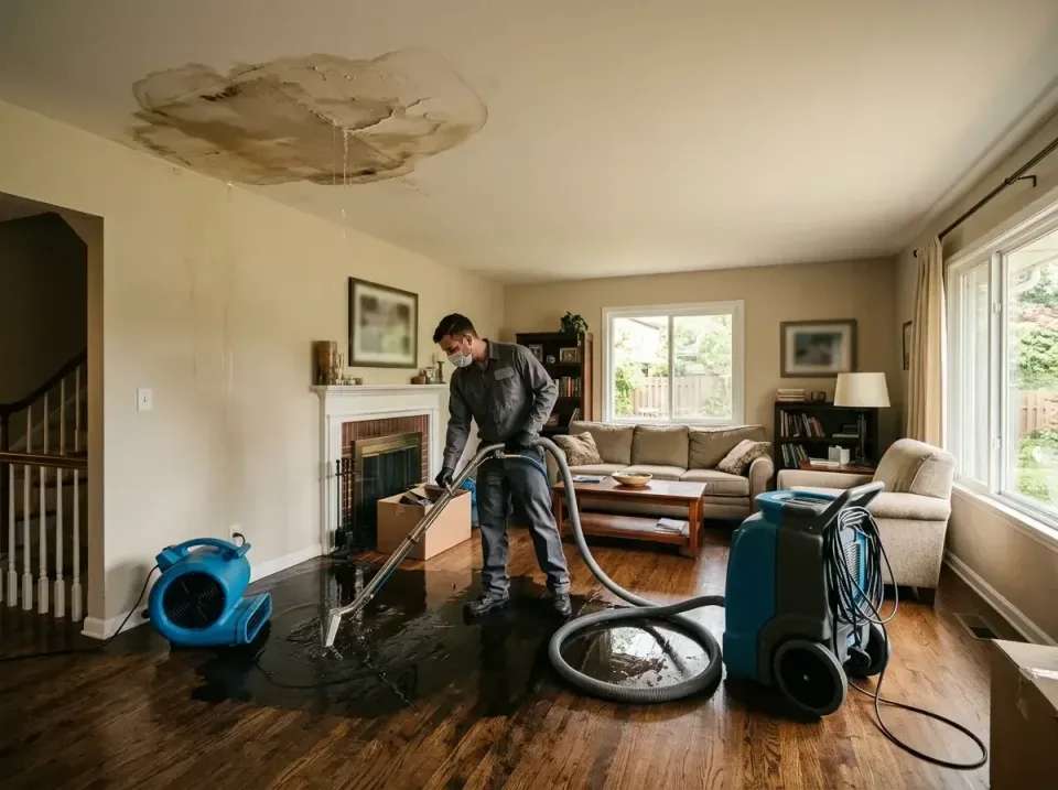attic-pipe-burst-ceiling-drip-008 — frequently asked questions, Water Damage Restoration & Carpet Care in Heflin, AL